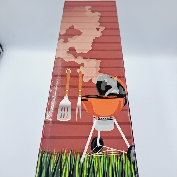 BBQ Cookout Cat or Small Pet House with Cardboard Scratching Boards - Picture 4 of 6